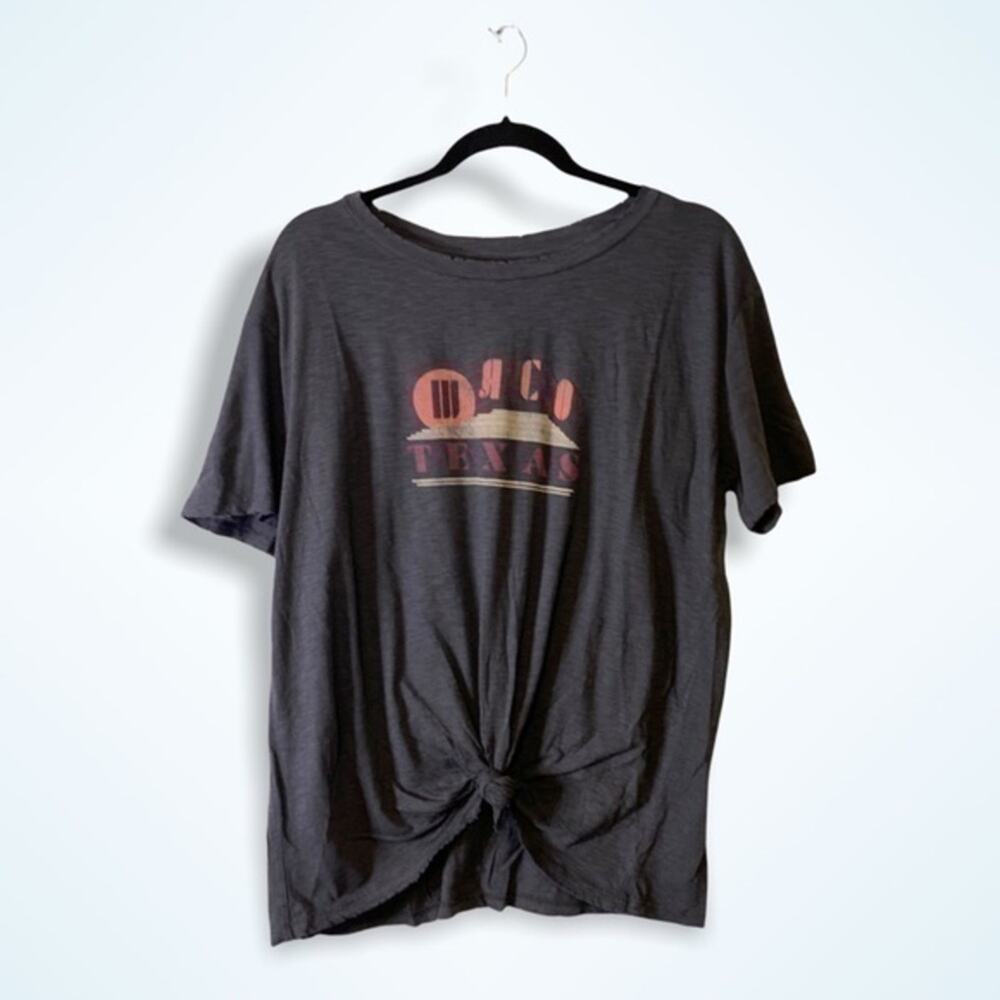 NWT Waco Texas Cropped Graphic T-Shirt XL